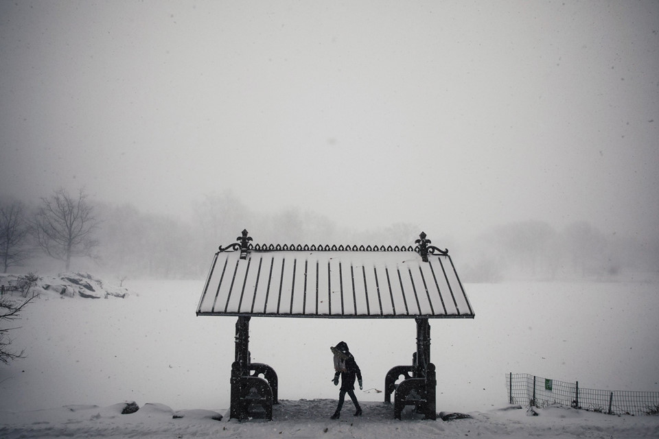 Người New York trong mùa đông lạnh giá kỷ lục